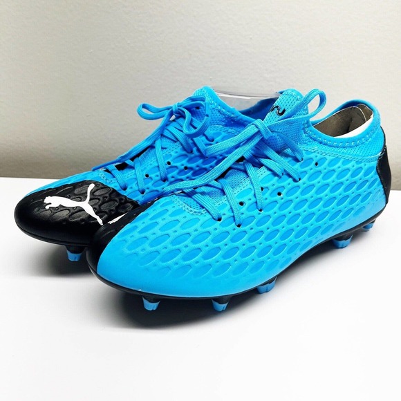 Puma Other - NEW Puma Future 5.4 Netfit Firm Ground Soccer Cleats Mens Blue Shoes
